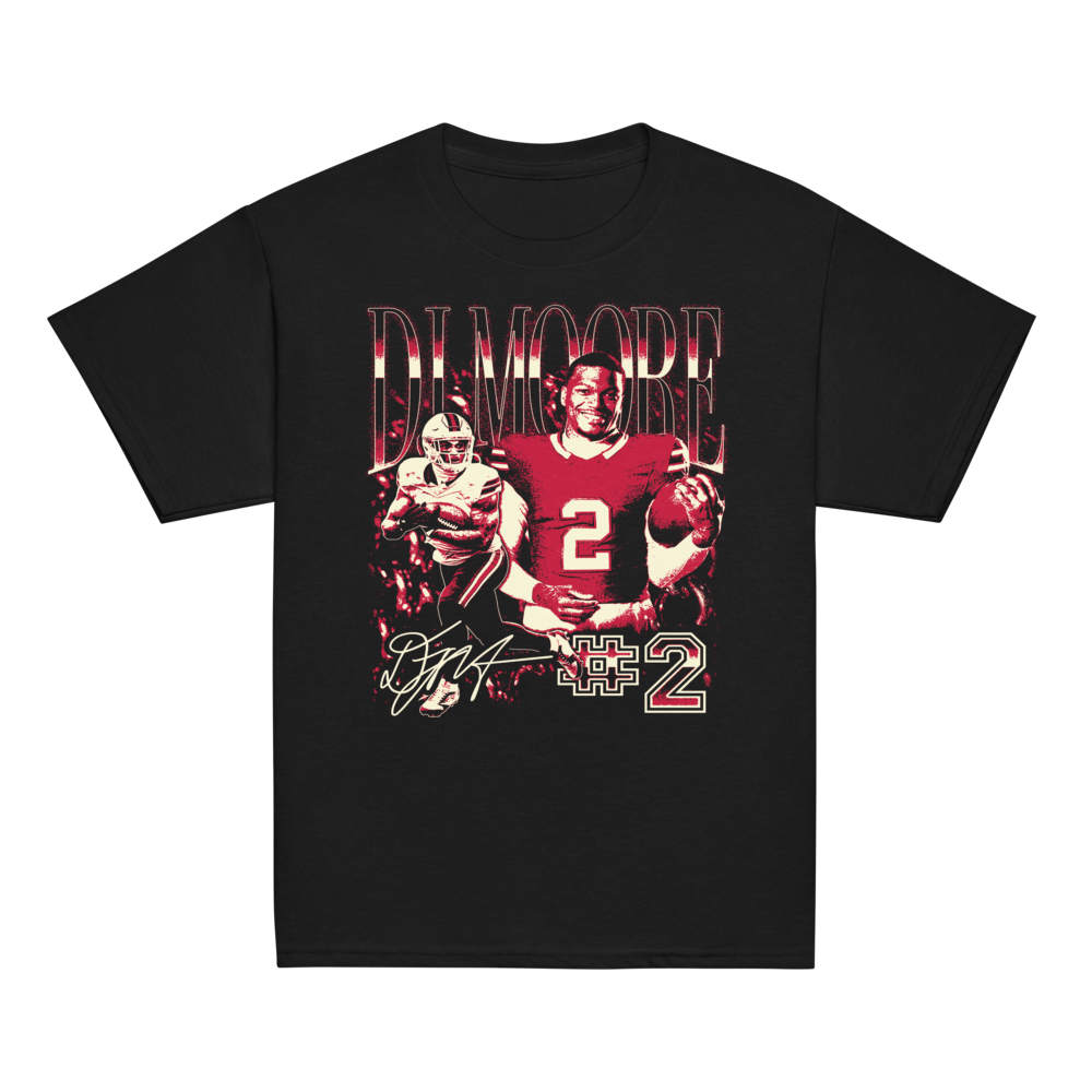 test athlete 10 Vintage Youth T-shirt Black
