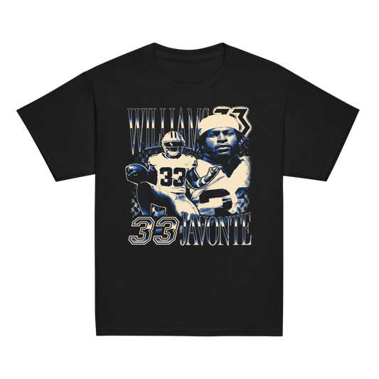 Javonte Williams Vintage Youth T-shirt Black