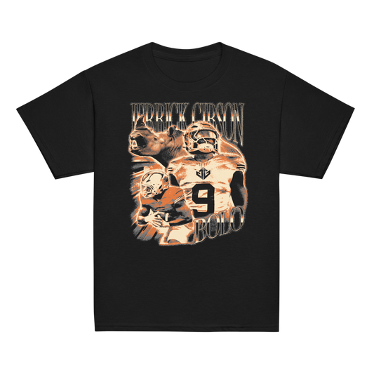 Jerrick Gibson Vintage Youth T-shirt Black