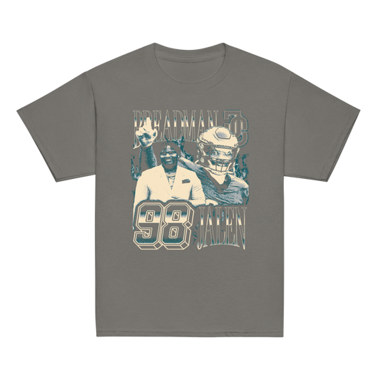 Jalen Carter Vintage Youth T-shirt Black