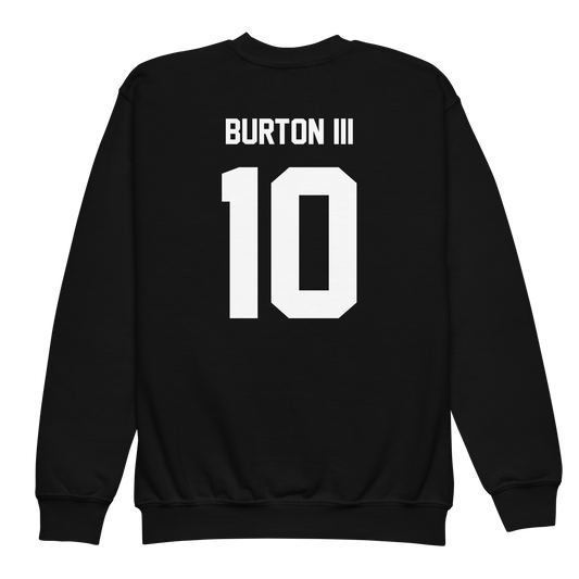 Caleb Burton III "Jersey" Youth Crewneck