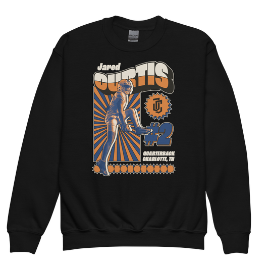 Jared Curtis "Retro" Youth Crewneck
