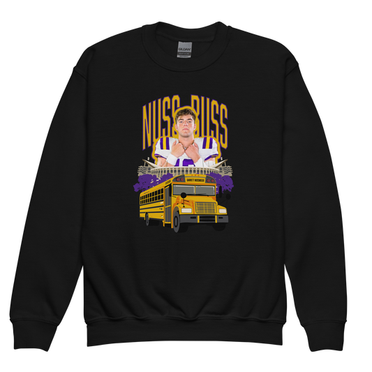 Garrett Nussmeier "Nuss Buss" Youth Crewneck