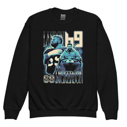 Landon Dickerson "Vintage" Youth Crewneck