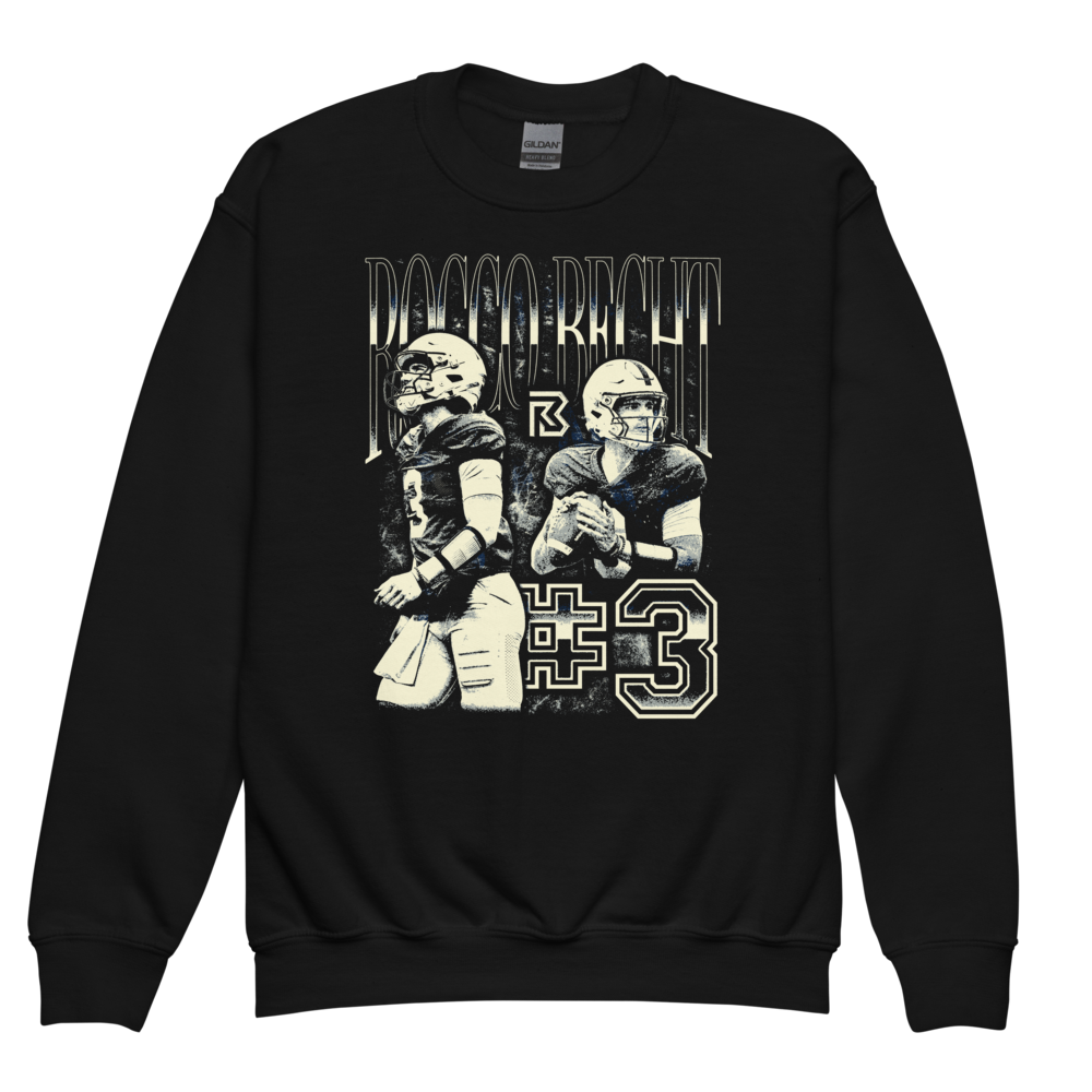 DJ Moore Vintage Youth Sweatshirt Black