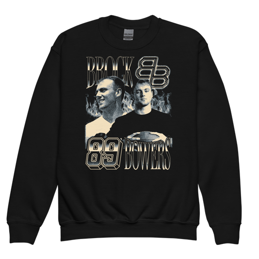 Brock Bowers Vintage Youth Sweatshirt Black