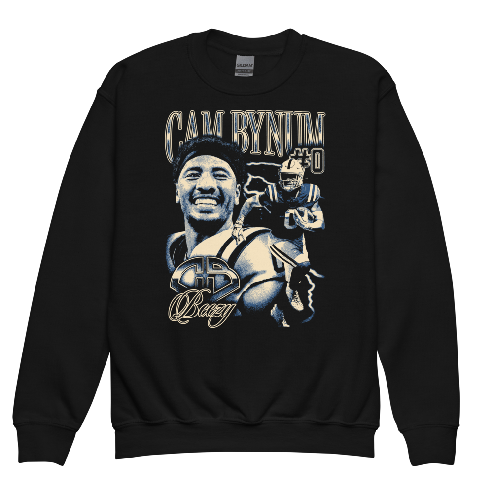 Cam Bynum Vintage Youth Sweatshirt Black