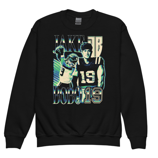Jake Bobo Vintage Youth Sweatshirt Black