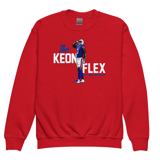 Keon Coleman "Flex" Youth Crewneck