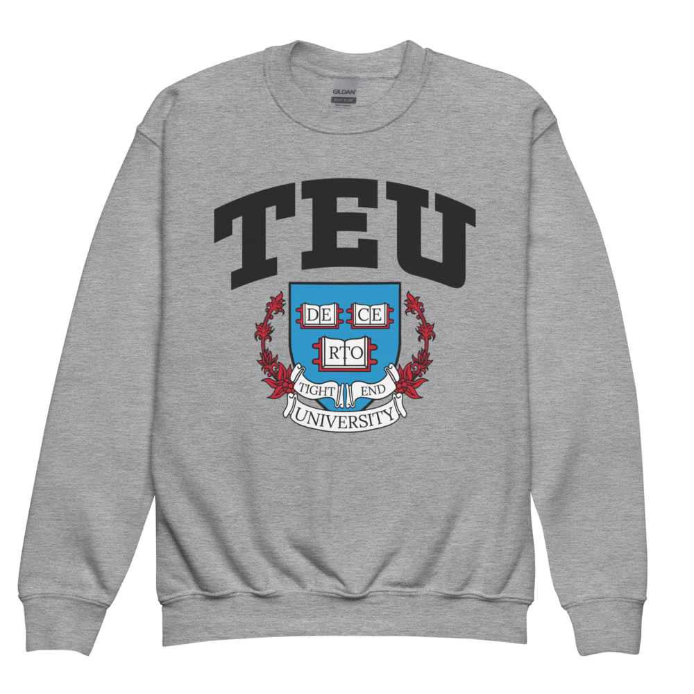 Tight End University "Emblem" Youth Sweatshirt