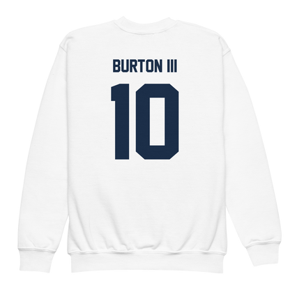 Caleb Burton III "Jersey" Youth Crewneck