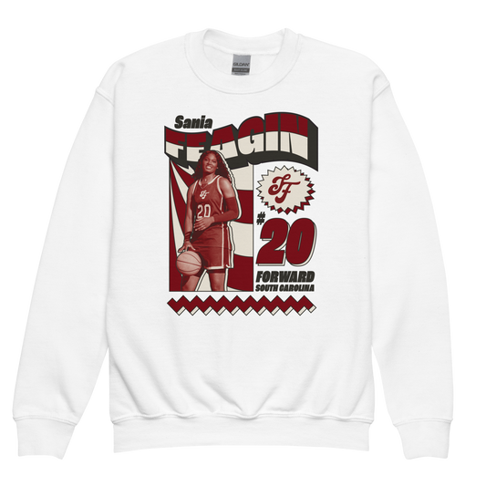 Sania Feagin "Retro" Youth Crewneck