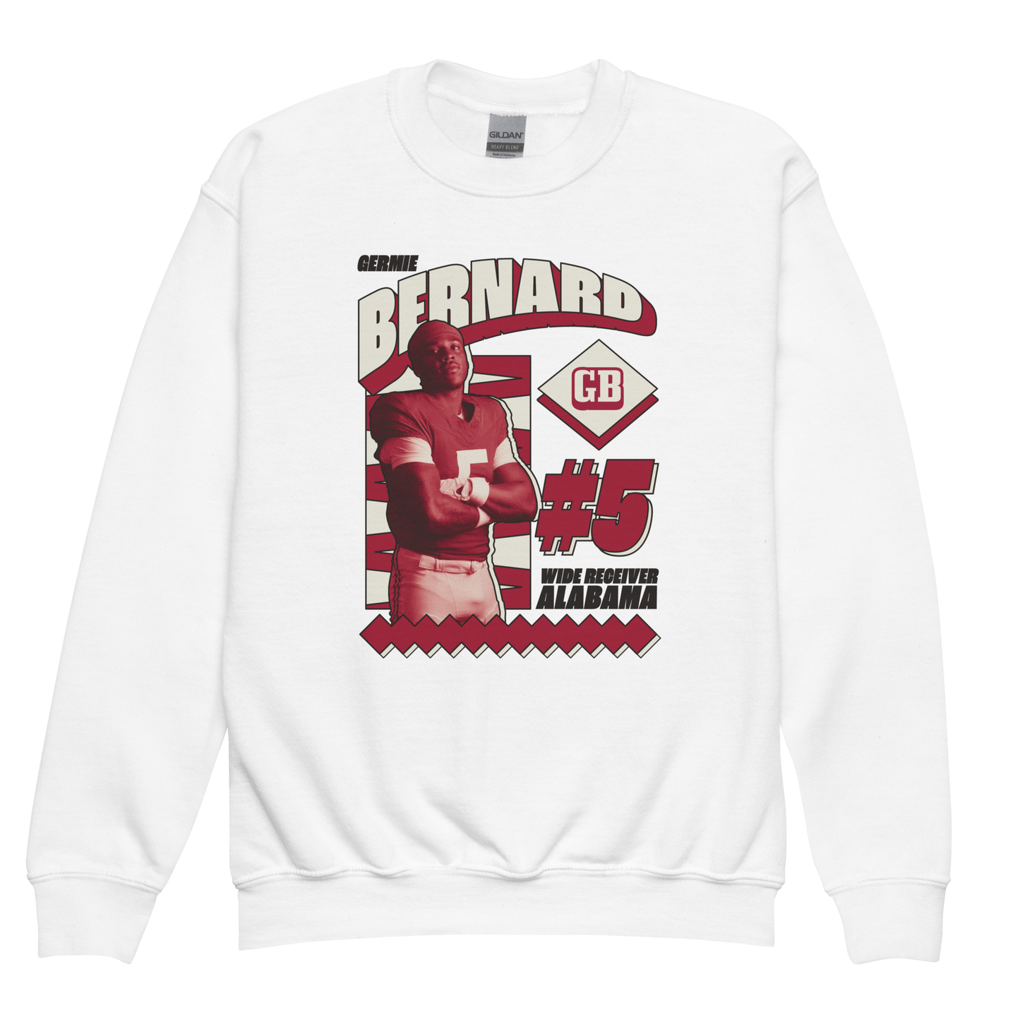 Germie Bernard "Retro" Youth Crewneck