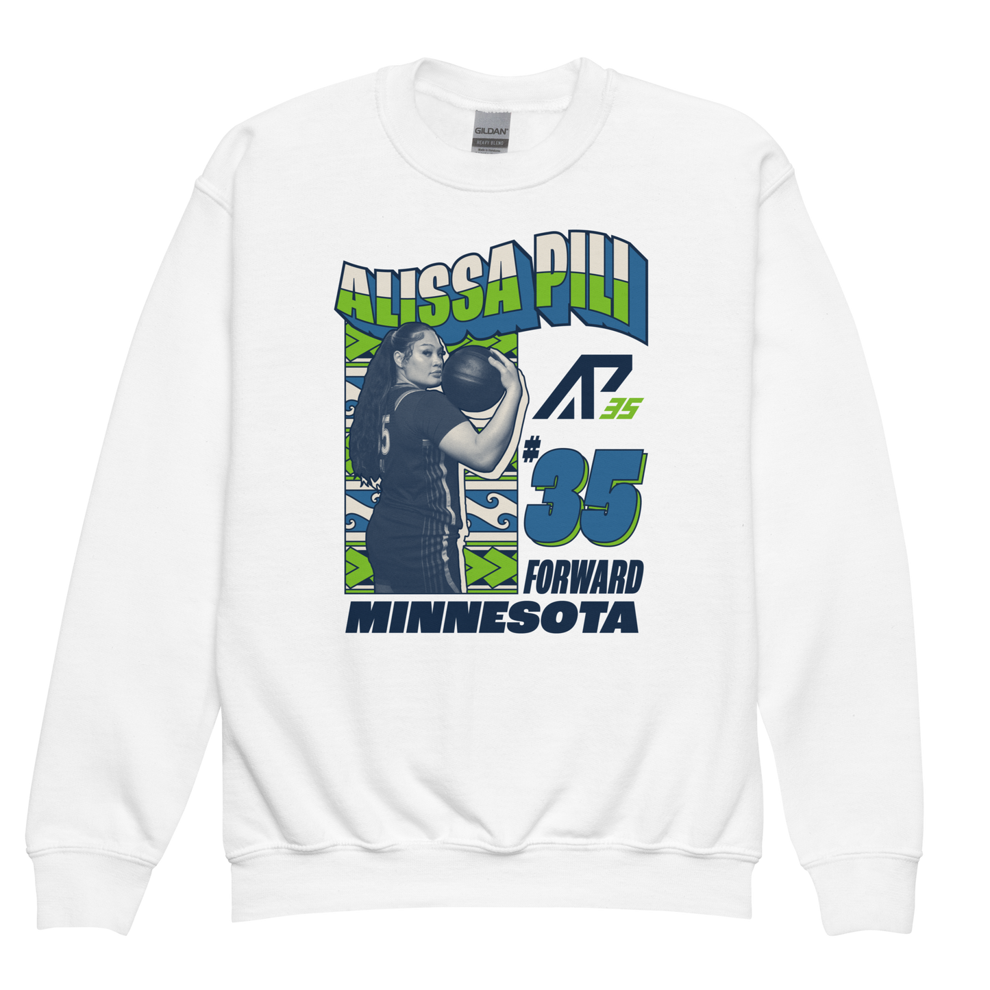 Alissa Pili "Retro" Youth Crewneck