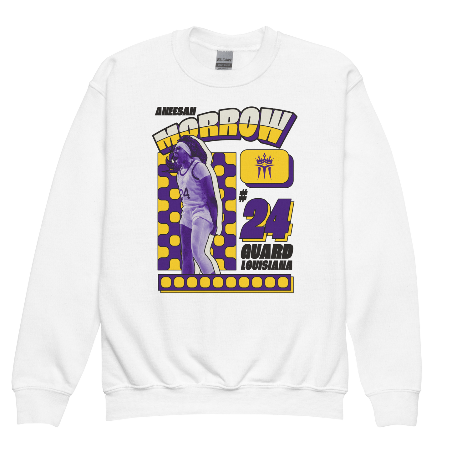 Aneesah Morrow "Retro" Youth Crewneck