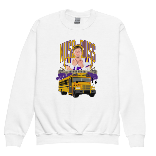 Garrett Nussmeier "Nuss Buss" Youth Crewneck