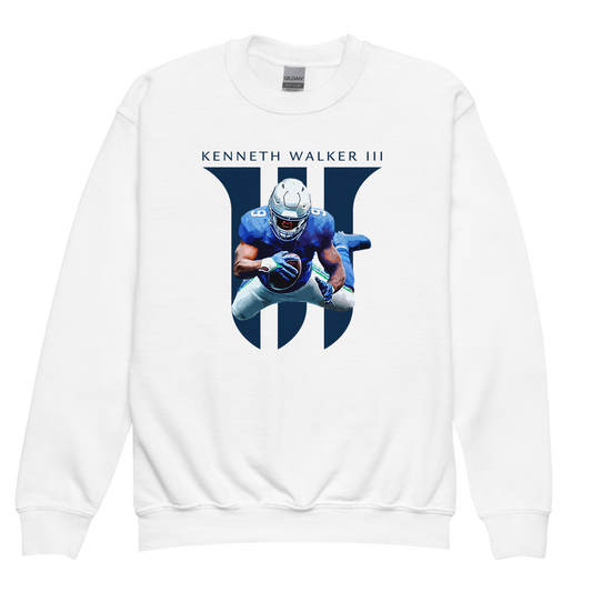 Kenneth Walker III "Jump" Youth Crewneck