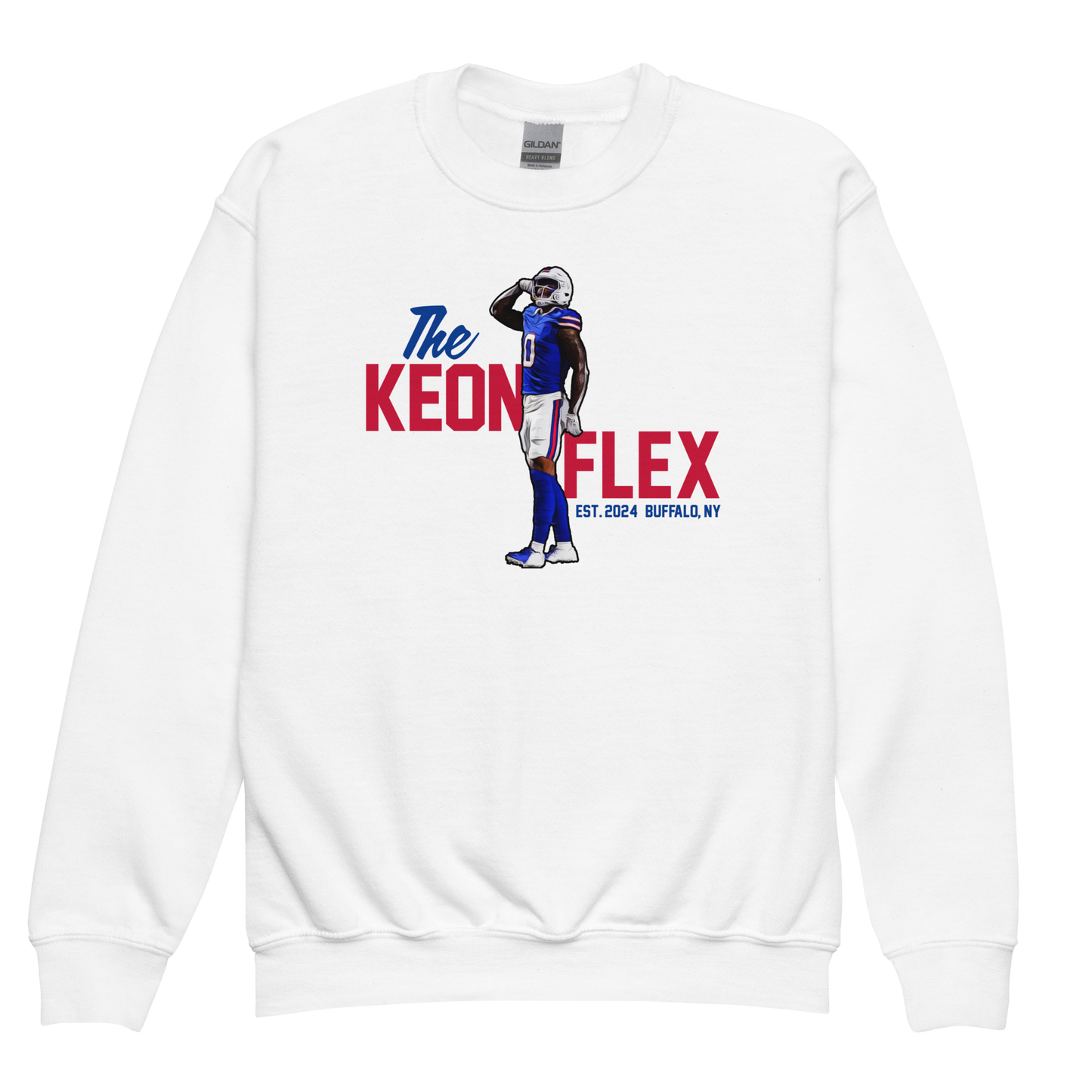 Keon Coleman "Flex" Youth Crewneck
