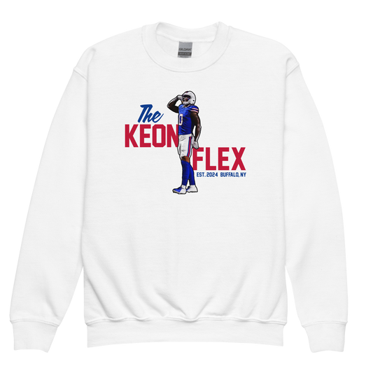 Keon Coleman "Flex" Youth Crewneck