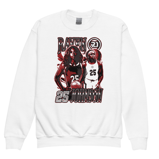 Raven Johnson "Vintage" Youth Crewneck