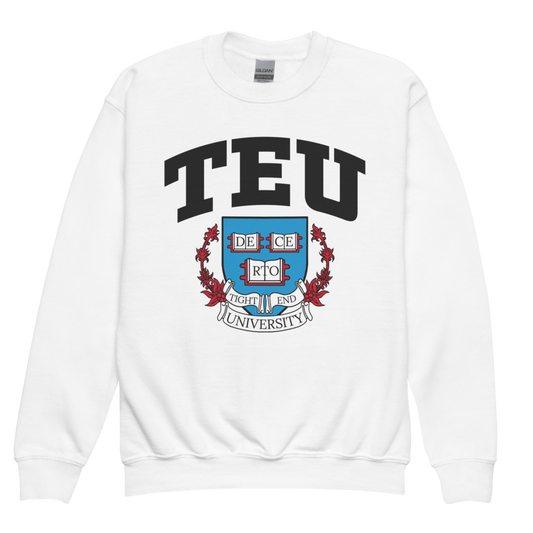Tight End University "Emblem" Youth Sweatshirt