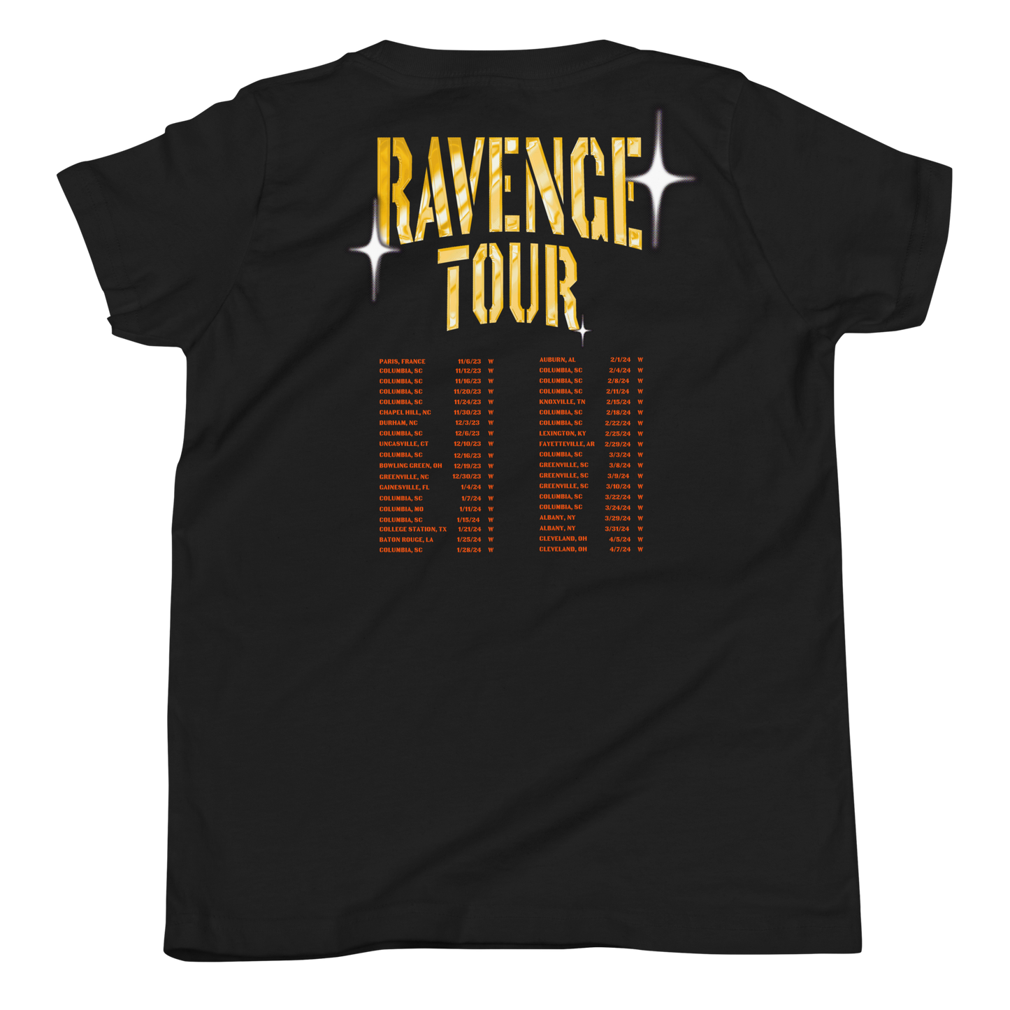 Raven Johnson "Ravenge Tour" Youth Shirt