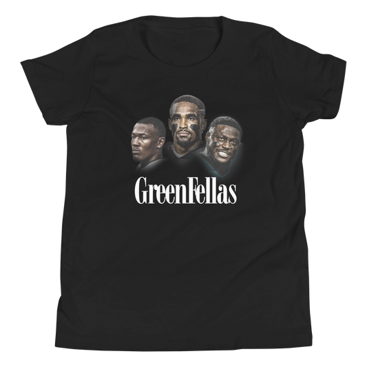 Jalen Hurts "Green Fellas" Youth Shirt Black
