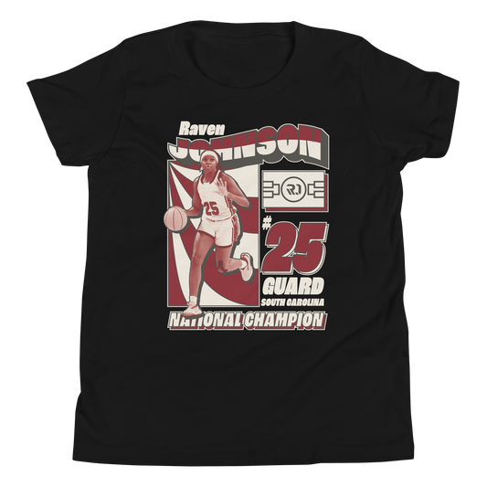 Raven Johnson "National Champion" Youth Shirt