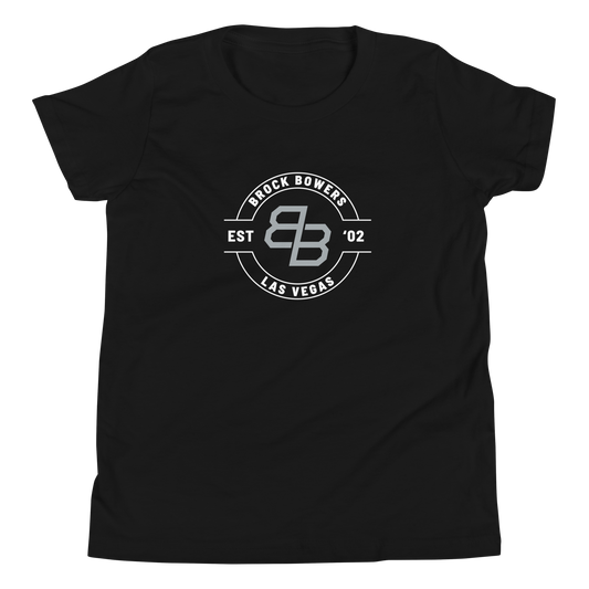 Brock Bowers "Logo Badge" Youth T-Shirt