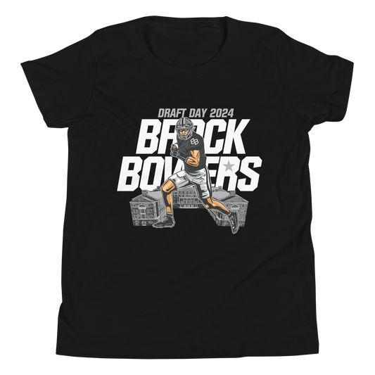 Brock Bowers "Draft Day" Youth T-Shirt