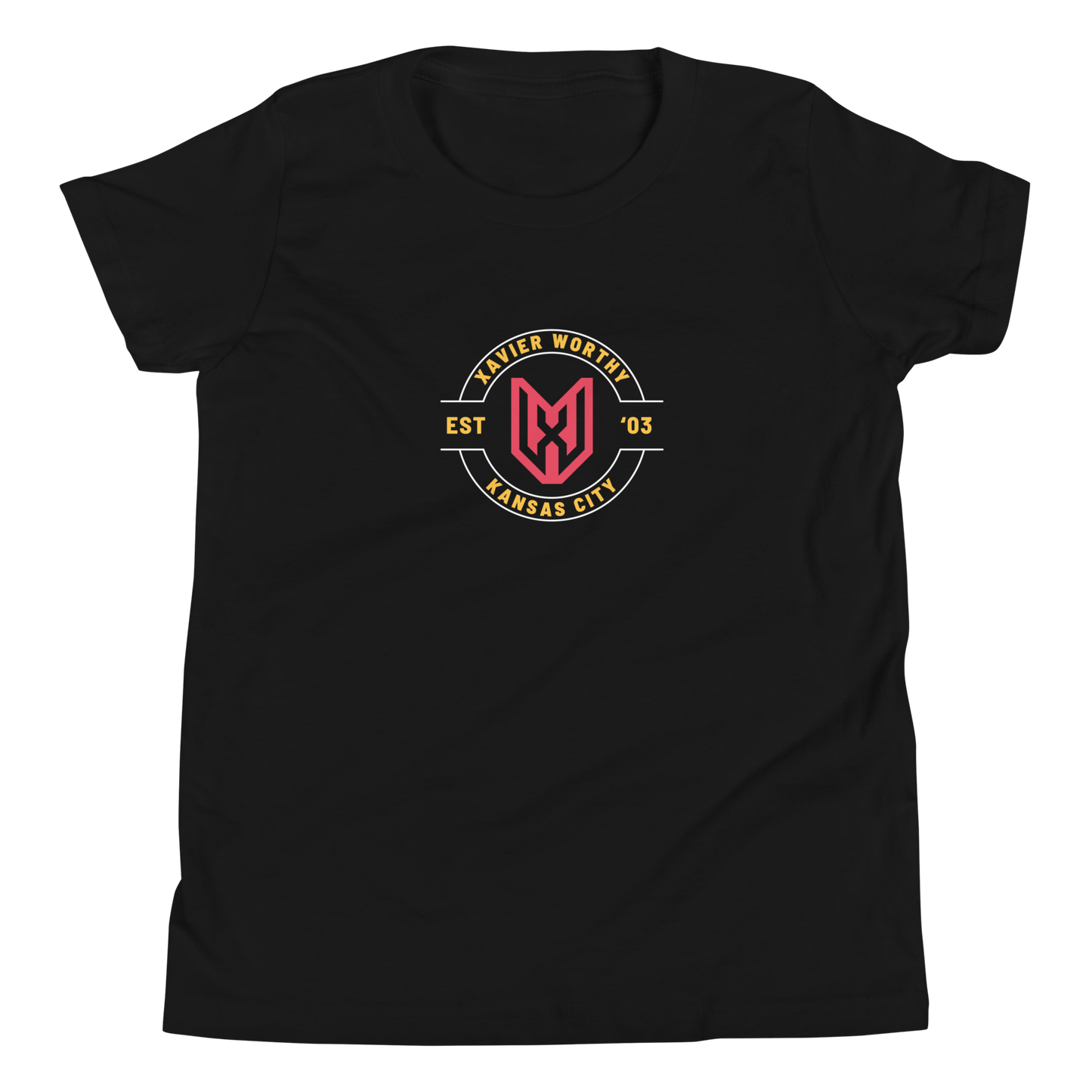 Xavier Worthy “Logo Badge” Youth T-Shirt