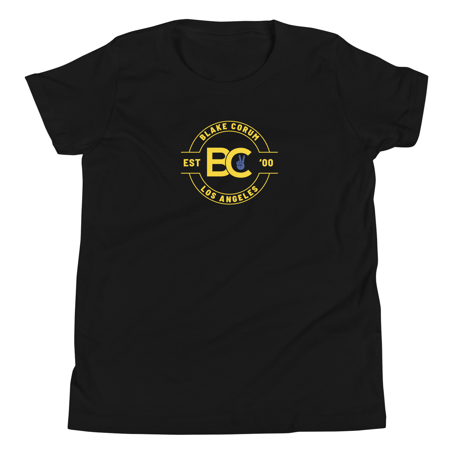 Blake Corum "Logo Badge" Youth Shirt