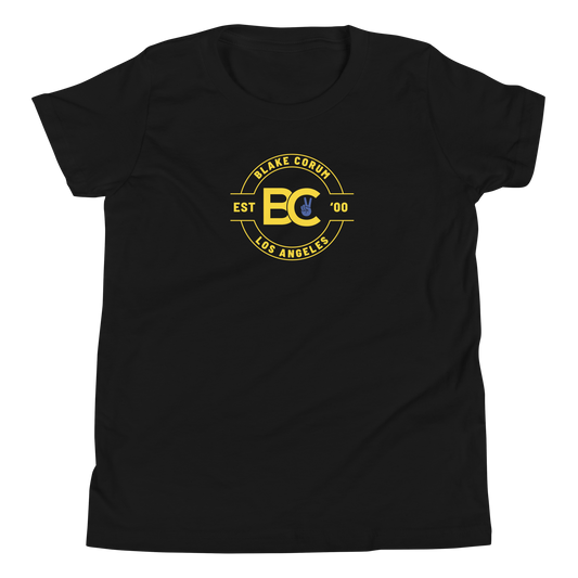 Blake Corum "Logo Badge" Youth Shirt