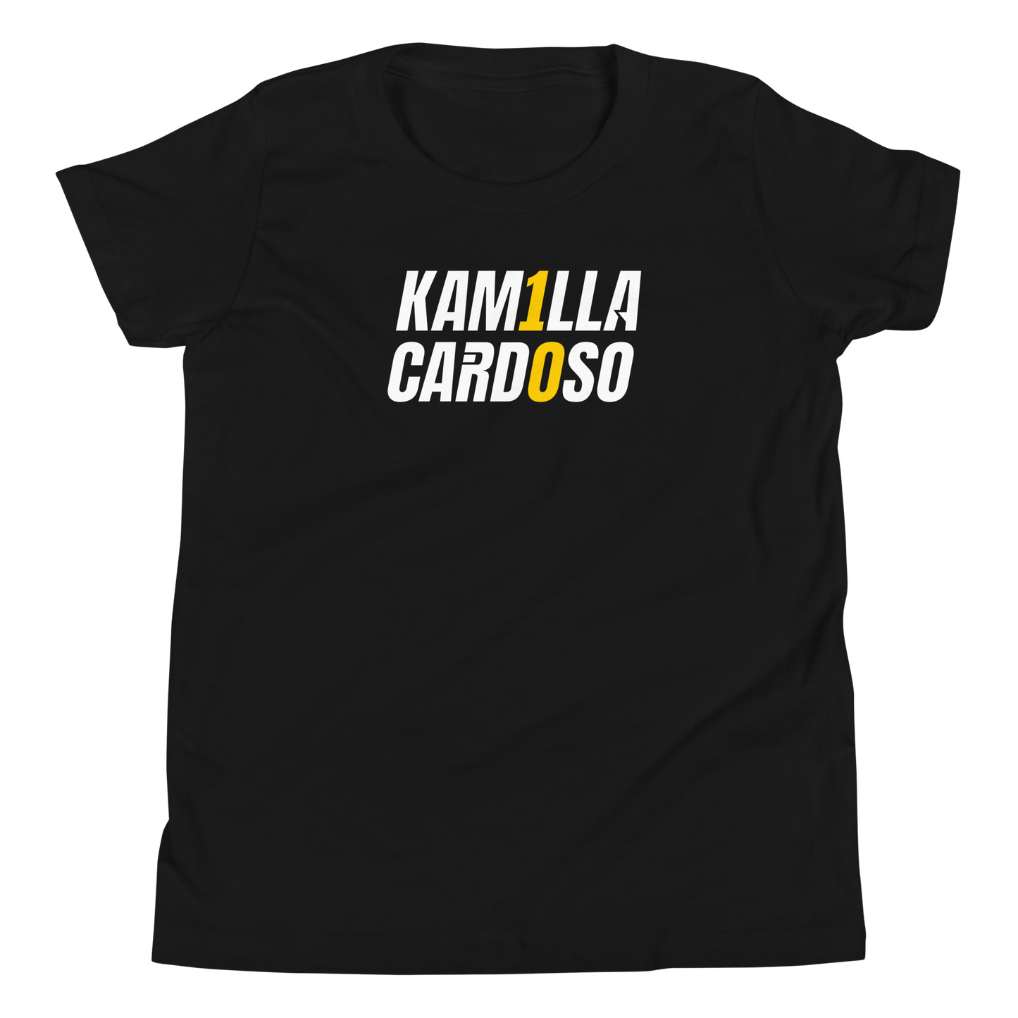 Kamilla Cardoso "Logo Lockup" Youth T-Shirt