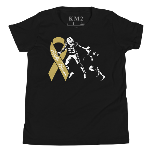Kenny Moore II "Mighty Mason 2023" Youth T-shirt Black