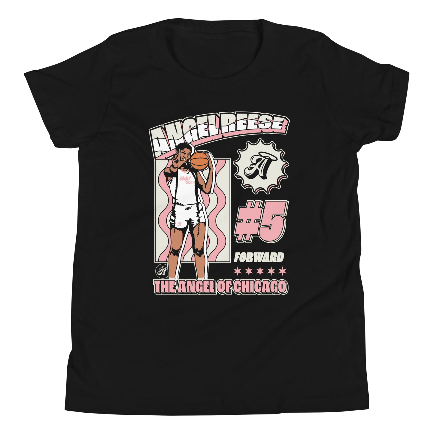 Angel Reese "Retro" Youth T-shirt