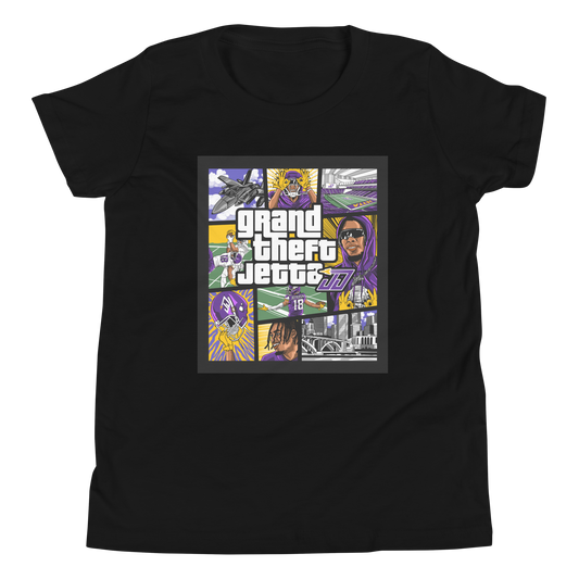 Justin Jefferson “Grand Theft Jetta” Youth T-Shirt