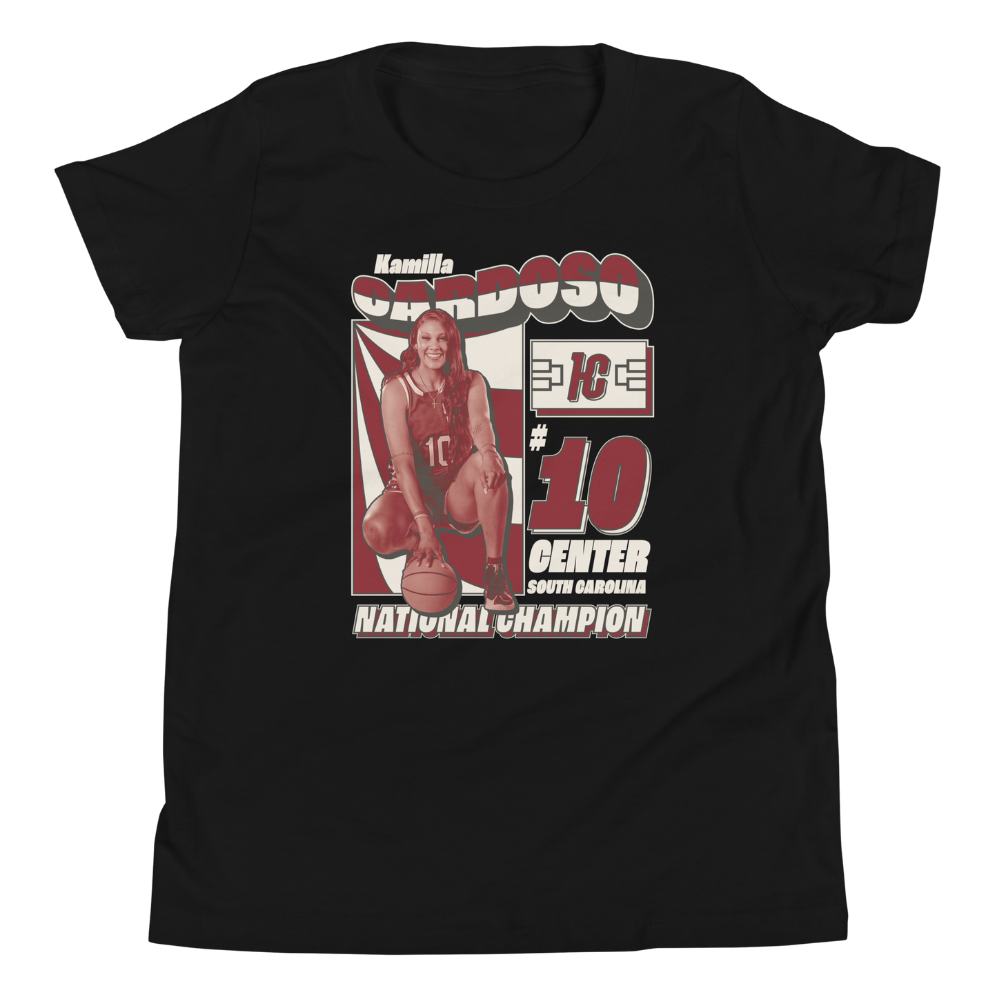 Kamilla Cardoso "National Champion" Youth T-Shirt