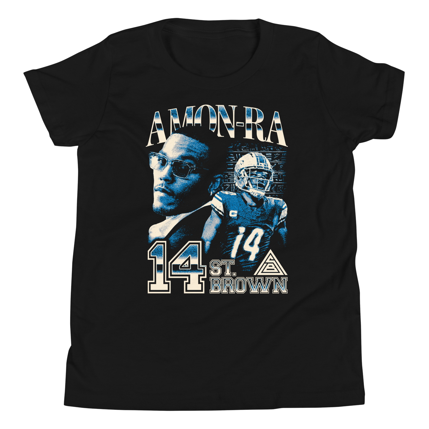 Amon-Ra St. Brown "Vintage" Youth t-shirt Black