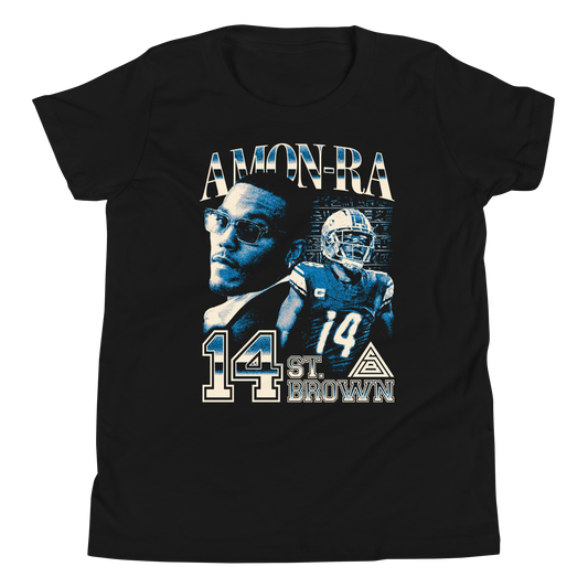 Amon-Ra St. Brown "Vintage" Youth t-shirt Black
