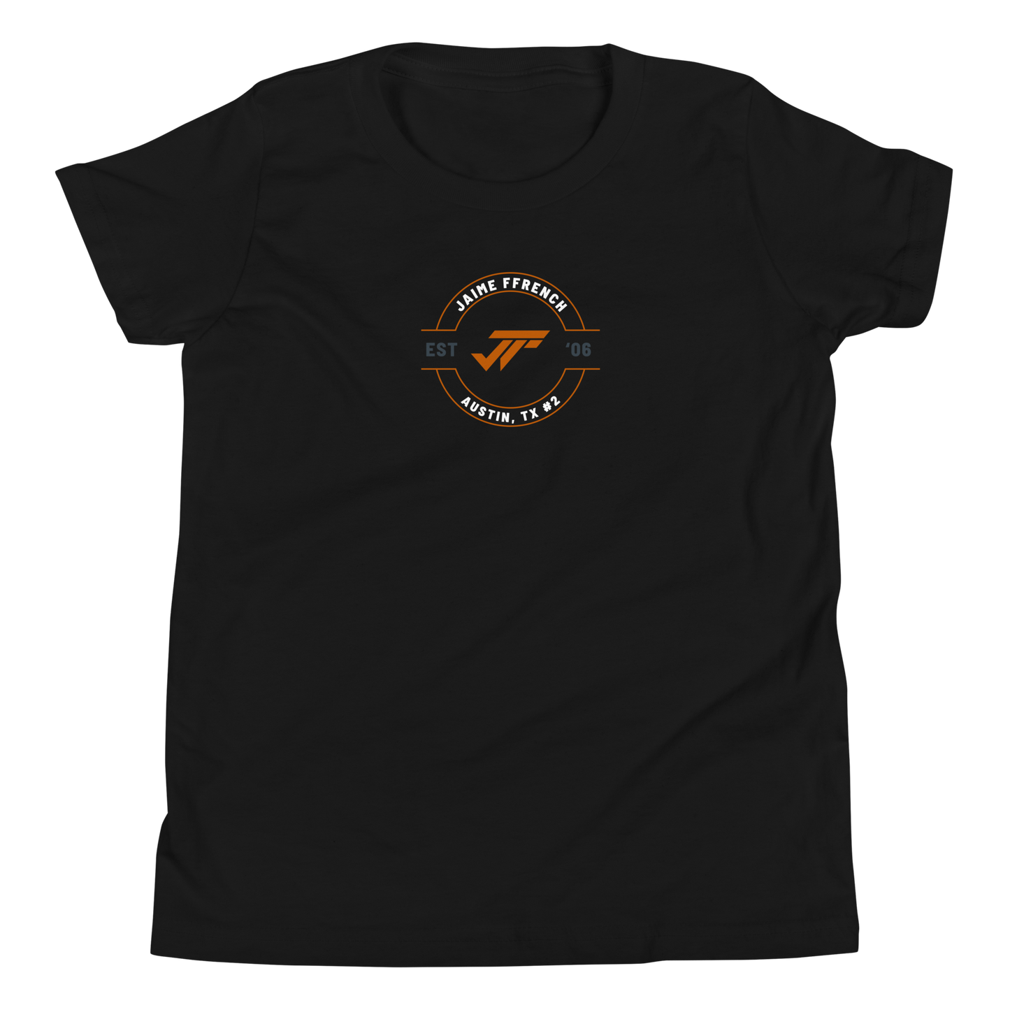 Jaime Ffrench Texas "Logo Badge" Youth T-Shirt