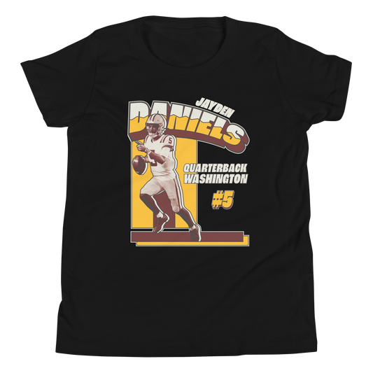 Jayden Daniels "Retro" Youth Shirt