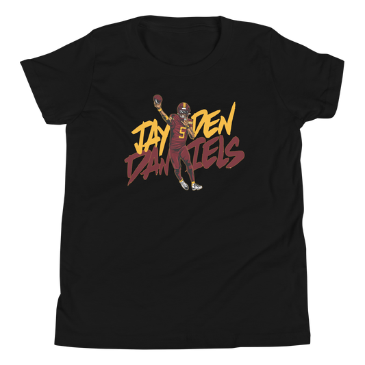 Jayden Daniels "Illustration" Youth Shirt