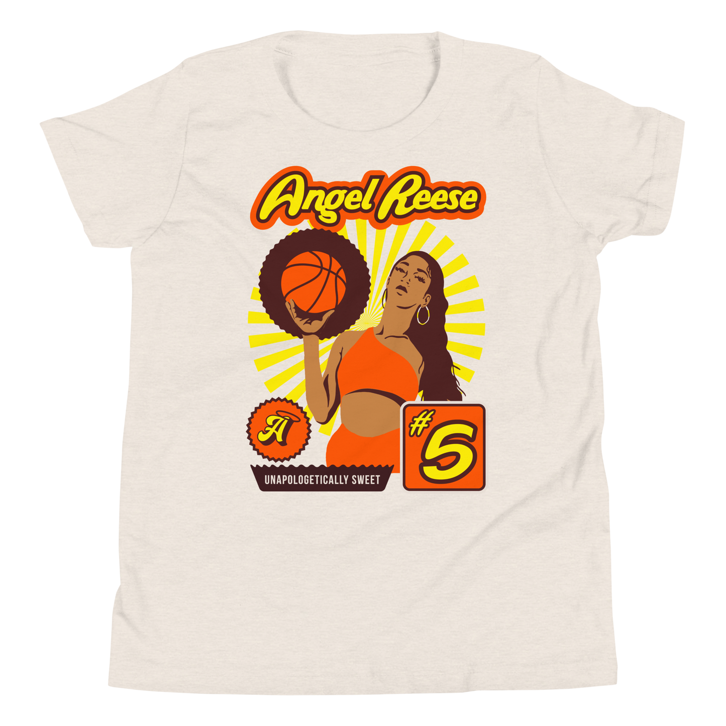 Angel Reese "Unapologetically Sweet" Youth T-Shirt