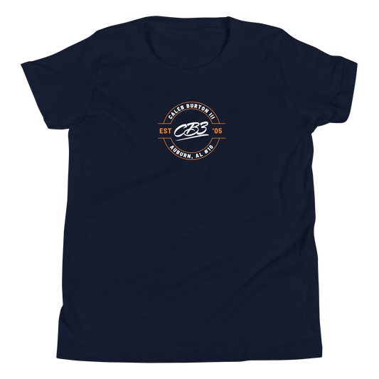 Caleb Burton III "Logo Badge" Youth T-Shirt