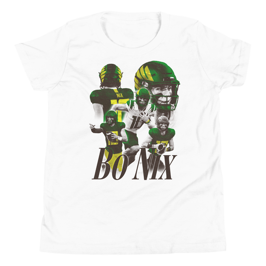 Bo Nix "Collage" Youth T-Shirt