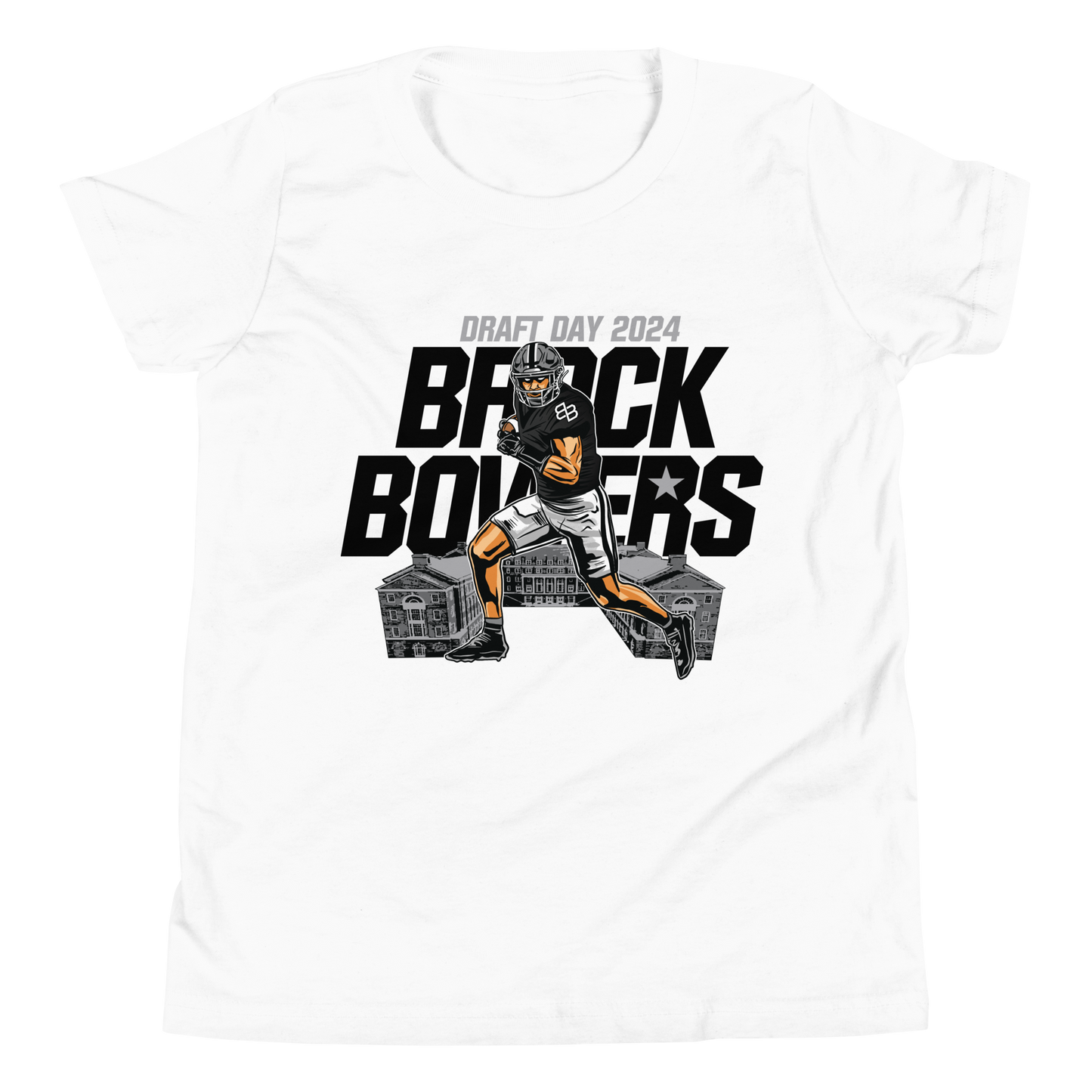 Brock Bowers "Draft Day" Youth T-Shirt