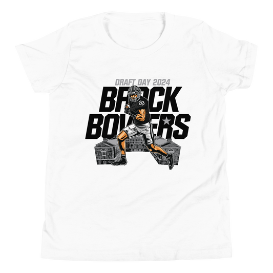 Brock Bowers "Draft Day" Youth T-Shirt