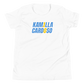 Kamilla Cardoso "Logo Lockup" Youth T-Shirt