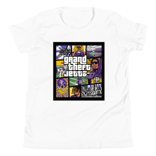 Justin Jefferson “Grand Theft Jetta” Youth T-Shirt